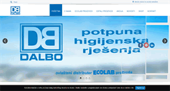 Desktop Screenshot of dalbo.hr